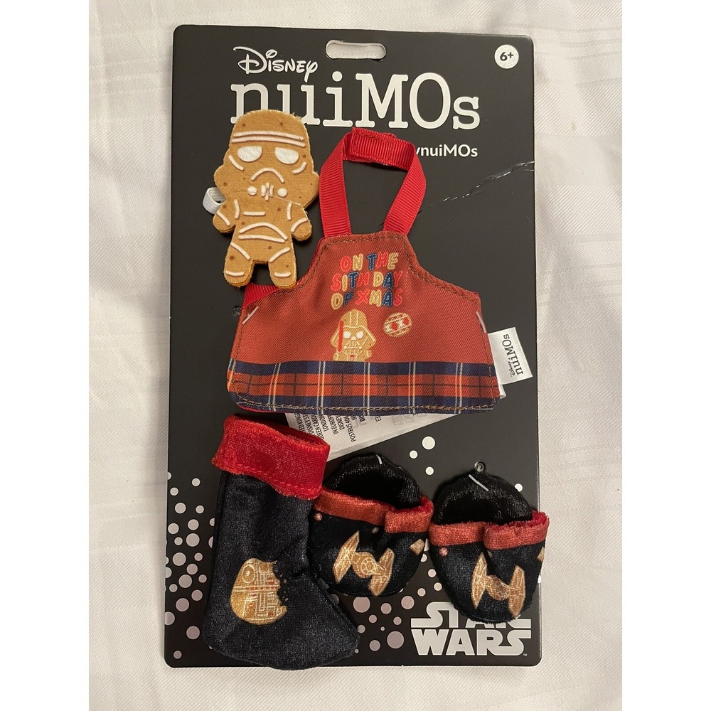 NEW Disney NuiMOs Star Wars Holiday Baking Accessory 5 Pcs Set "Merry Sithmas"